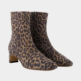 Bottines Doria Croute - Rouje - Cuir - Marron