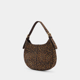 Sac Porté Épaule Frenchy - Rouje - Cuir - Marron