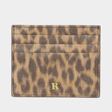 Porte-Carte Espresso - Rouje - Cuir - Marron