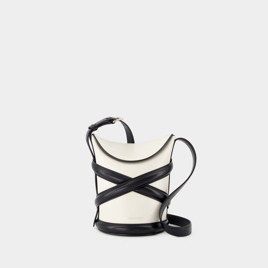 Sac Hobo The Curve - Alexander Mcqueen - Cuir -Blanc