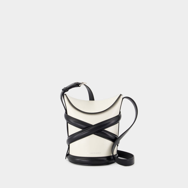 Sac Hobo The Curve - Alexander Mcqueen - Cuir -Blanc