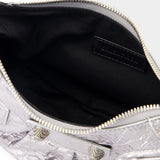 Sac Hobo Cagole Shoul Xs - Balenciaga - Cuir - Argenté