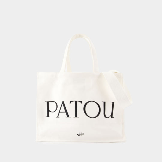 Cabas Large - PATOU - Coton - Blanc