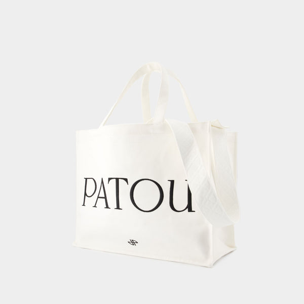 Cabas Large - PATOU - Coton - Blanc