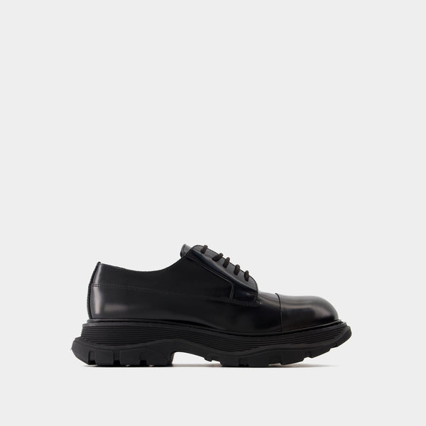 Mocassins Treadslick - Alexander McQueen - Cuir - Noir