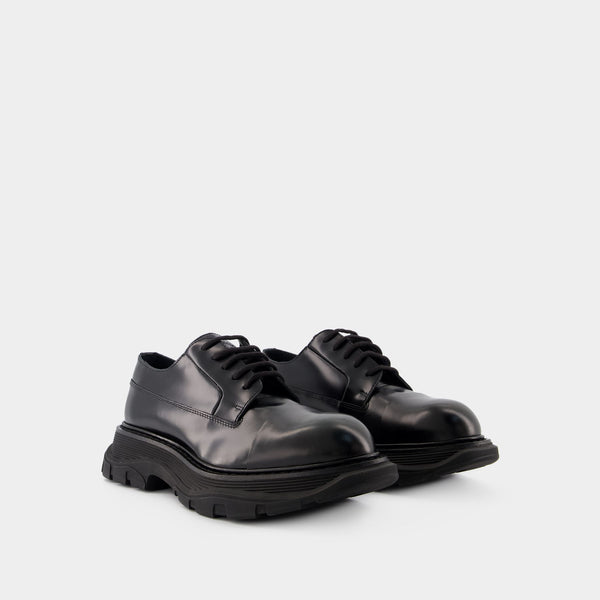 Mocassins Treadslick - Alexander McQueen - Cuir - Noir