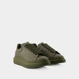 Sneakers Oversized - Alexander McQueen - Cuir - Kaki