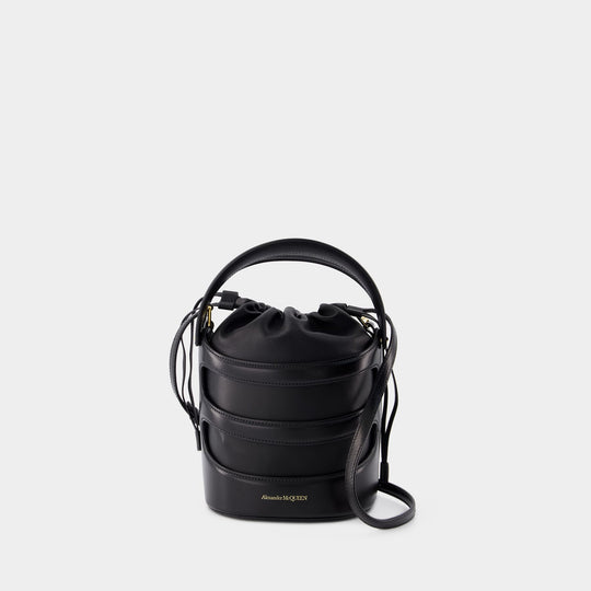 Sac À Main Rise - Alexander McQueen - Cuir - Noir