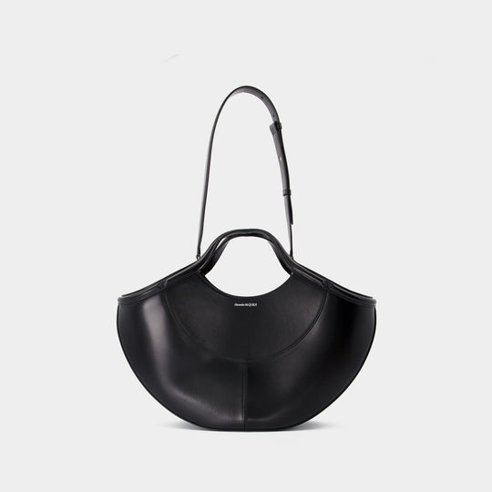 Sac À Main Cove - Alexander McQueen - Cuir - Noir