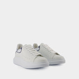 Sneakers Oversized - Alexander McQueen - Cuir - Blanc