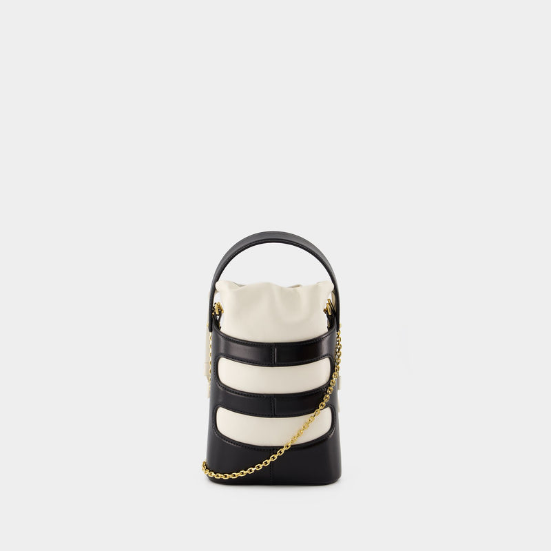 Sac À Bandoulière The Rise Mini - Alexander McQueen - Cuir - Noir