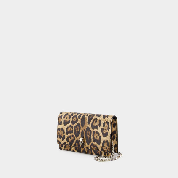 Pochette Small Skull - Alexander McQueen - Cuir Synthétique - Imprimé