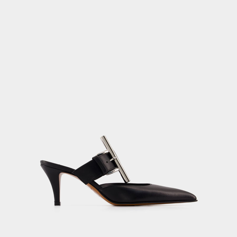 Escarpins Francisco - Alexander McQueen - Cuir - Noir