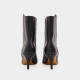 Bottines Australian - Alexander McQueen - Cuir - Noir