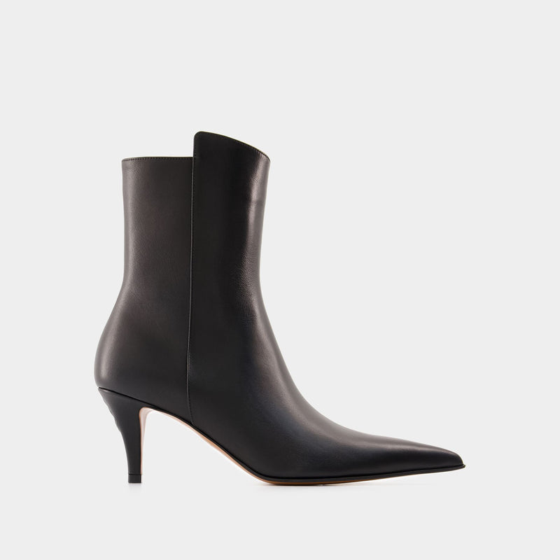 Bottines Australian - Alexander McQueen - Cuir - Noir