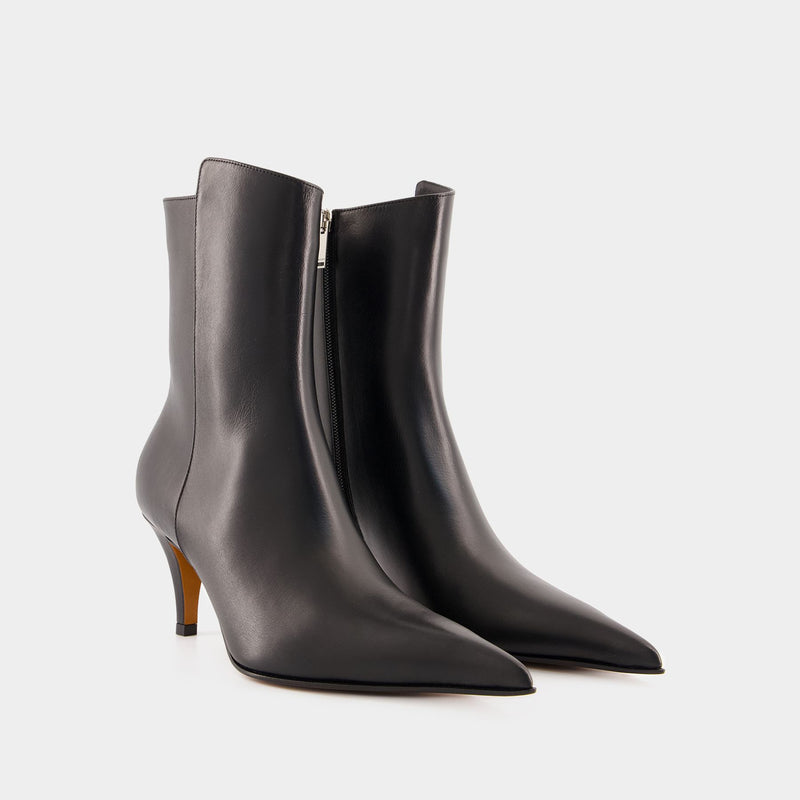 Bottines Australian - Alexander McQueen - Cuir - Noir