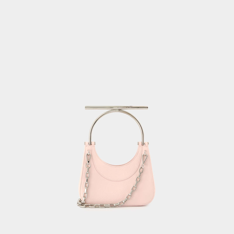 Sac À Main Mini Cross Bar - Alexander McQueen - Cuir - Rose