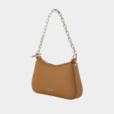 Sac À Main T Bar Mini - Alexander McQueen - Cuir - Marron