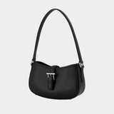 Sac Mini Porté Épaule T Bar - Alexander McQueen - Cuir - Noir