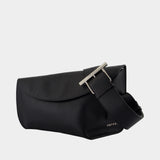 Sac Porté Épaule T Bar Sling Large - Alexander McQueen - Cuir - Noir
