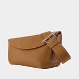 Sac Porté Épaule T Bar Sling Large - Alexander McQueen - Cuir - Marron