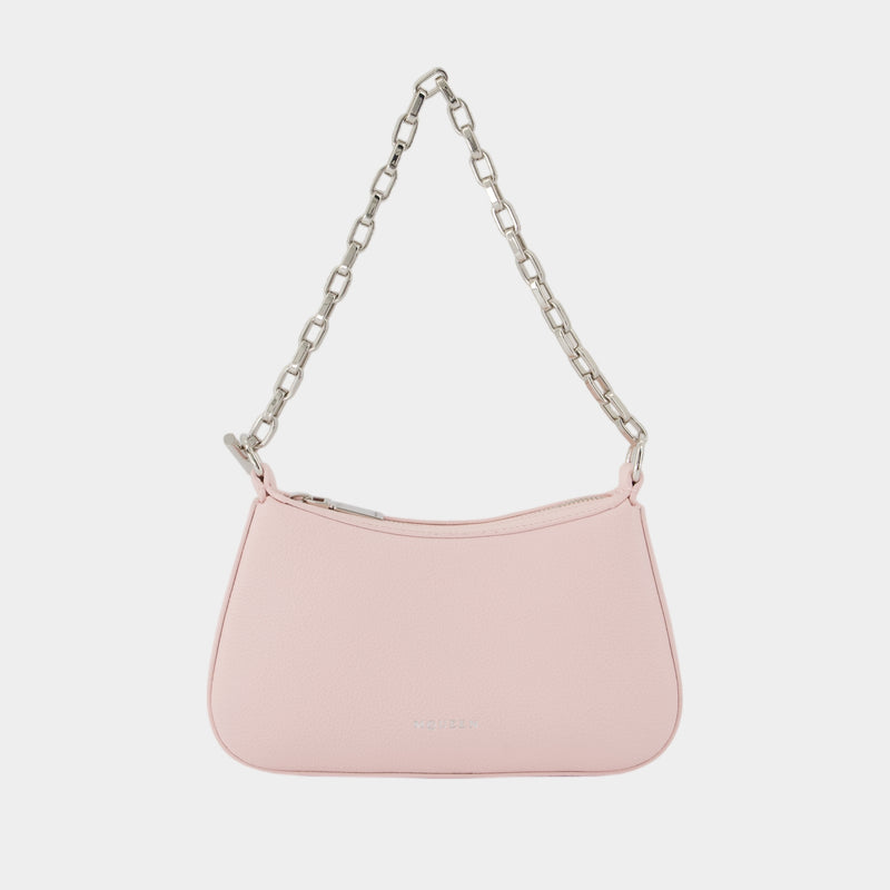 Sac À Main T Bar Mini - Alexander McQueen - Cuir - Rose