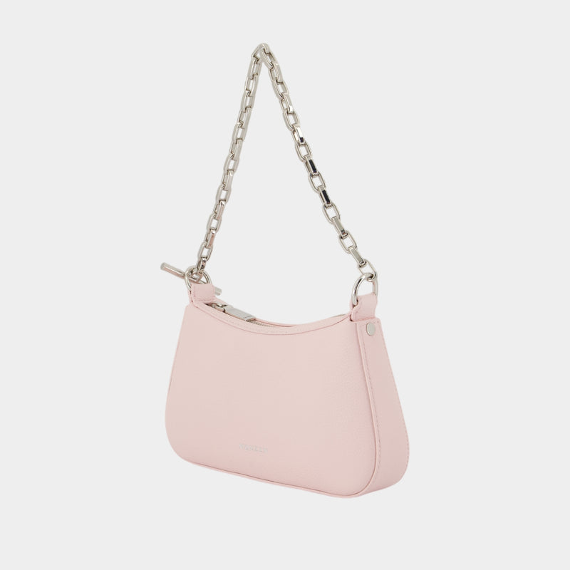 Sac À Main T Bar Mini - Alexander McQueen - Cuir - Rose