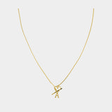 Collier Adc - AMI Paris - Métal - Doré