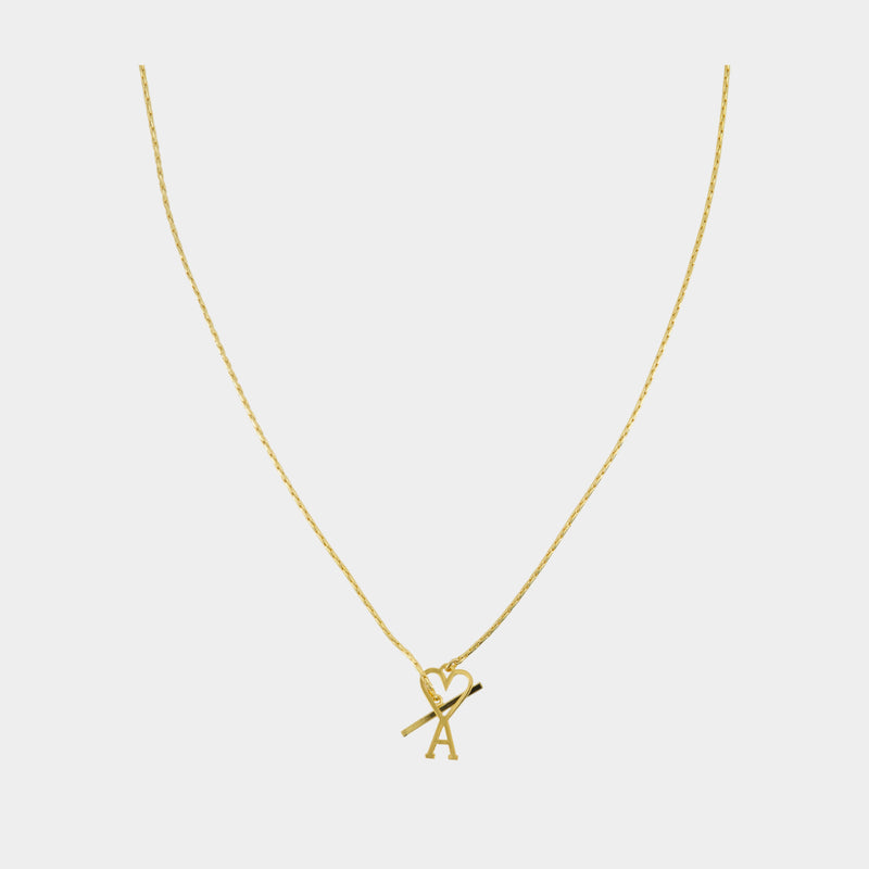 Collier Adc - AMI Paris - Métal - Doré
