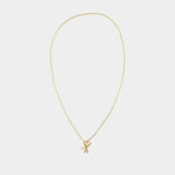 Collier Adc - AMI Paris - Métal - Doré