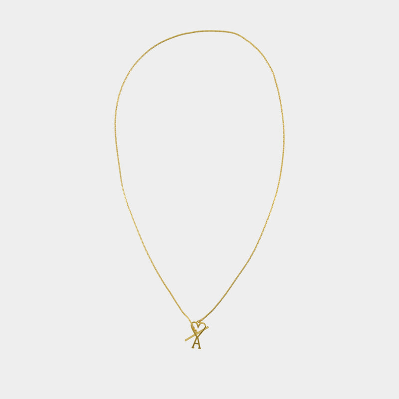 Collier Adc - AMI Paris - Métal - Doré