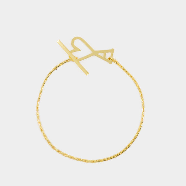 Bracelet Adc - AMI Paris - Métal - Doré