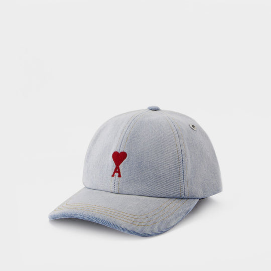 Casquette Red Adc - AMI Paris - Coton - Bleu