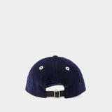 Casquette Tonal Adc - AMI Paris - Coton - Bleu