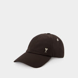 Casquette Adc Studs - AMI Paris - Nylon - Marron