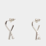 Boucles D'oreilles Adc - AMI Paris - Métal - Argenté