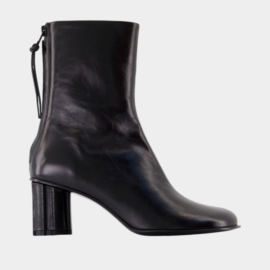 Bottines Sv512 - AMI Paris - Cuir - Noir