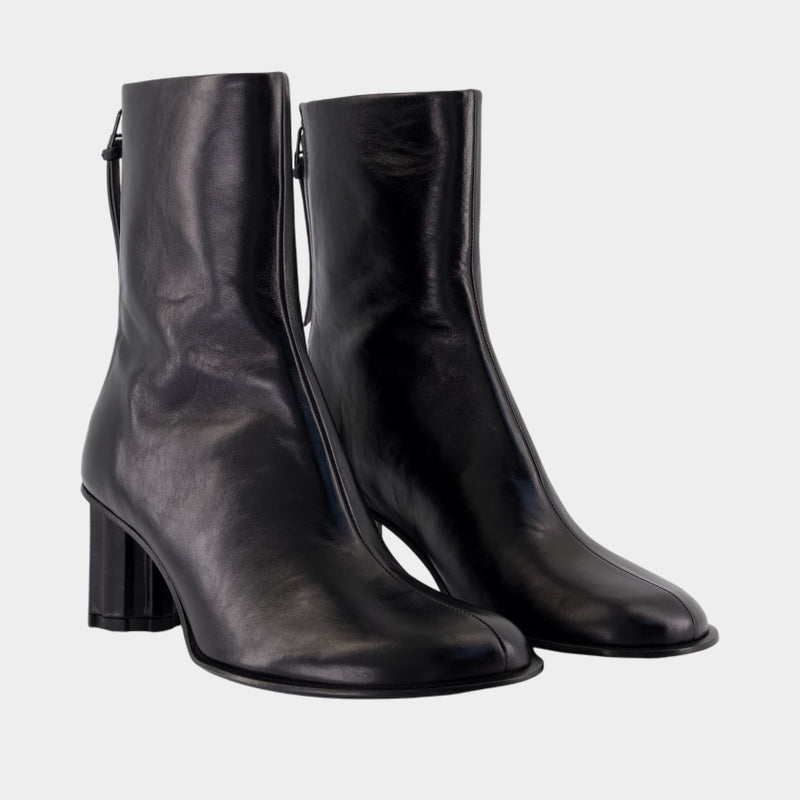 Bottines Sv512 - AMI Paris - Cuir - Noir