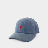 Casquette Red Adc - AMI Paris - Coton - Bleu