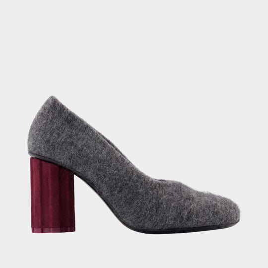 Escarpins Sv809 - AMI Paris - Laine - Gris