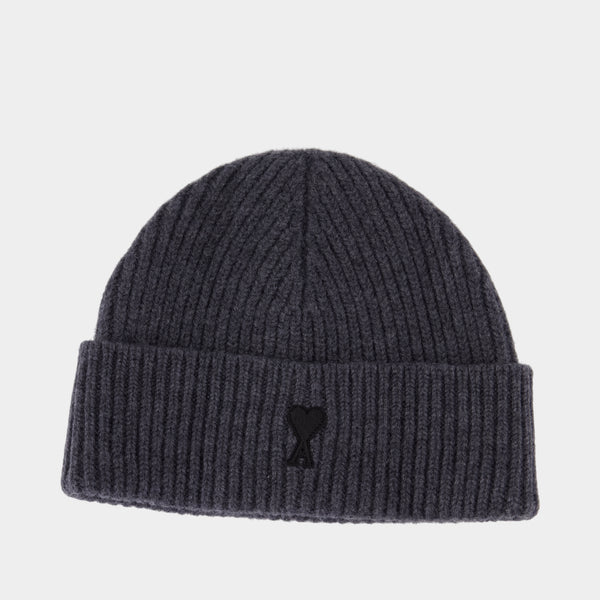 Bonnet Adc - AMI Paris - Laine - Gris