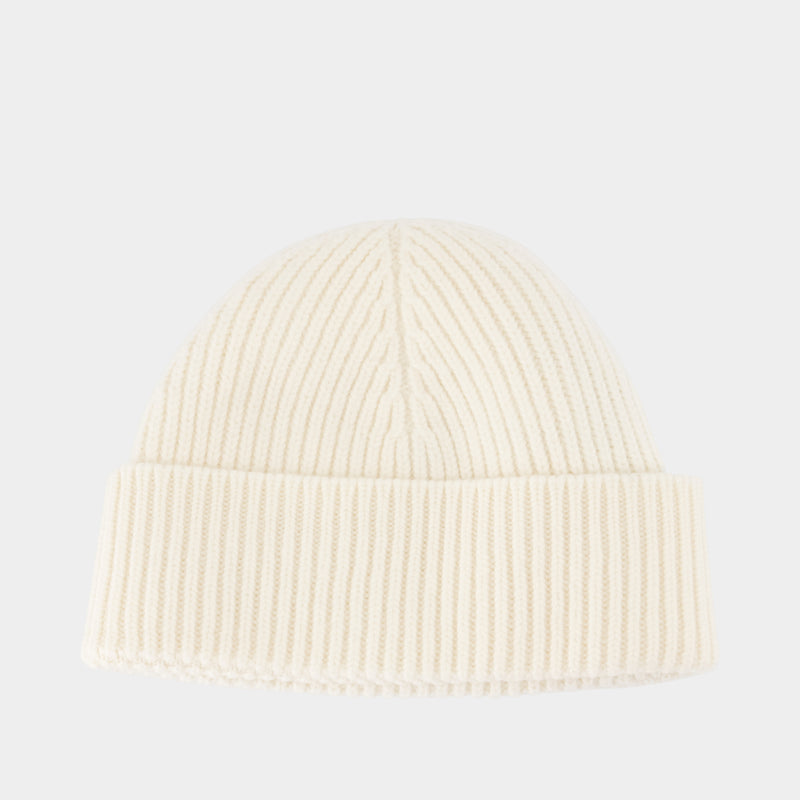 Bonnet Adc - AMI Paris - Laine - Blanc