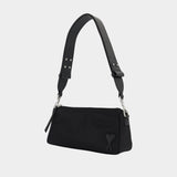 Sac Porté Épaule Marcel - AMI Paris - Nylon - Noir
