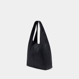 Cabas Etienne - AMI Paris - Cuir - Noir