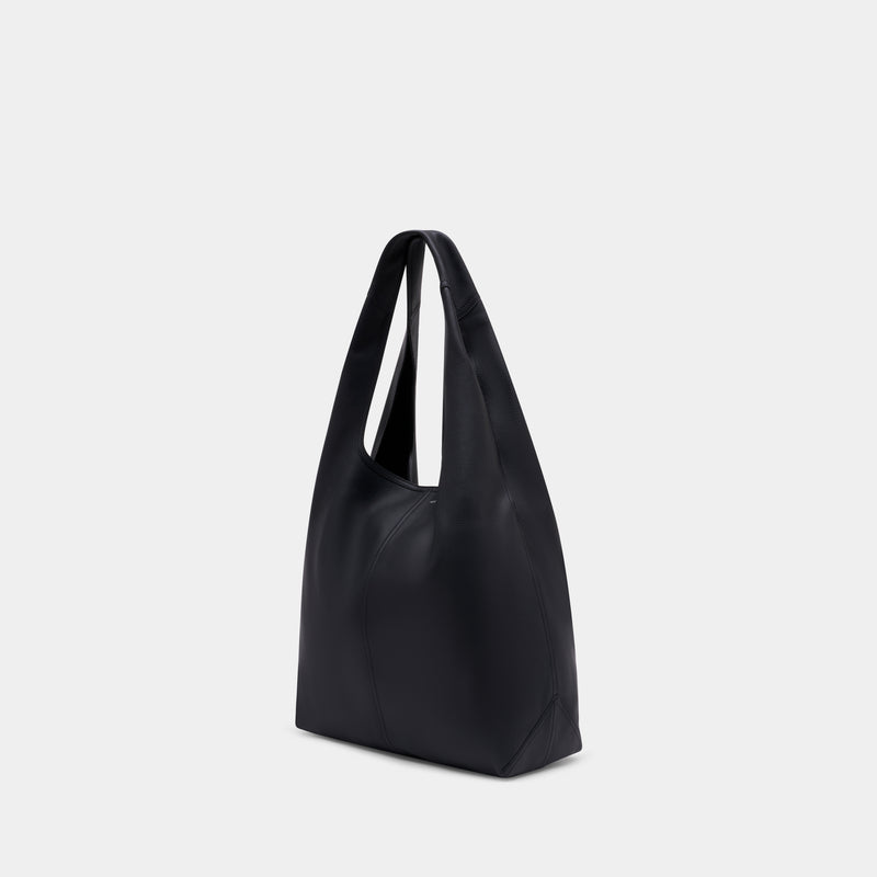 Cabas Etienne - AMI Paris - Cuir - Noir