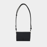 Sac À Bandoulière Adc - AMI Paris - Cuir - Noir