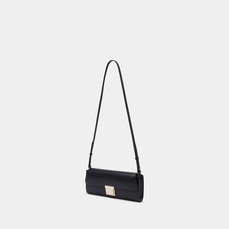 Sac À Bandoulière Mimi - AMI Paris - Cuir - Noir