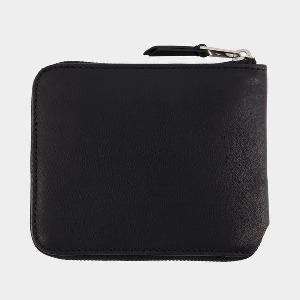 Portefeuille - AMI Paris - Cuir - Noir