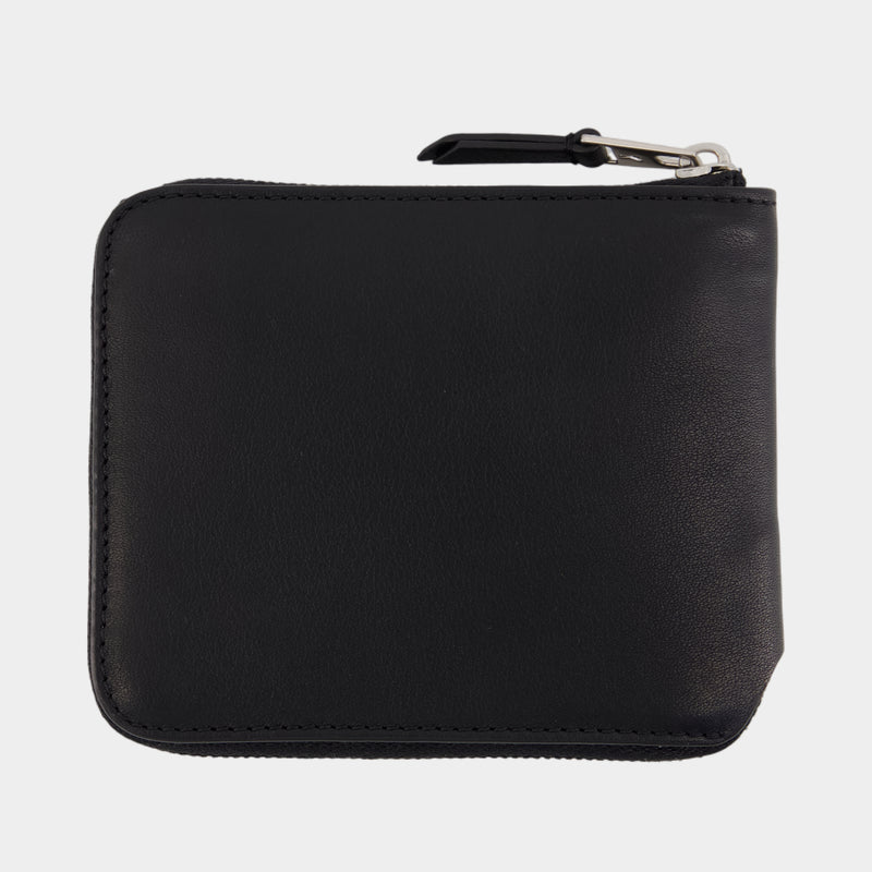 Portefeuille - AMI Paris - Cuir - Noir