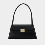Sac À Bandoulière Small Mimi - AMI Paris - Cuir - Noir